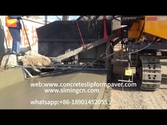 0-1300mm bê tông Slipform Paver cho đường cao tốc chống va chạm tường